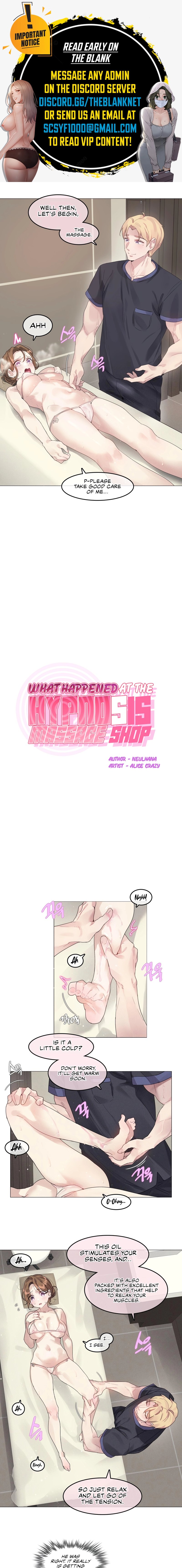 What Happened at the Hypnosis Massage Shop - Chapter 3 - picture 0