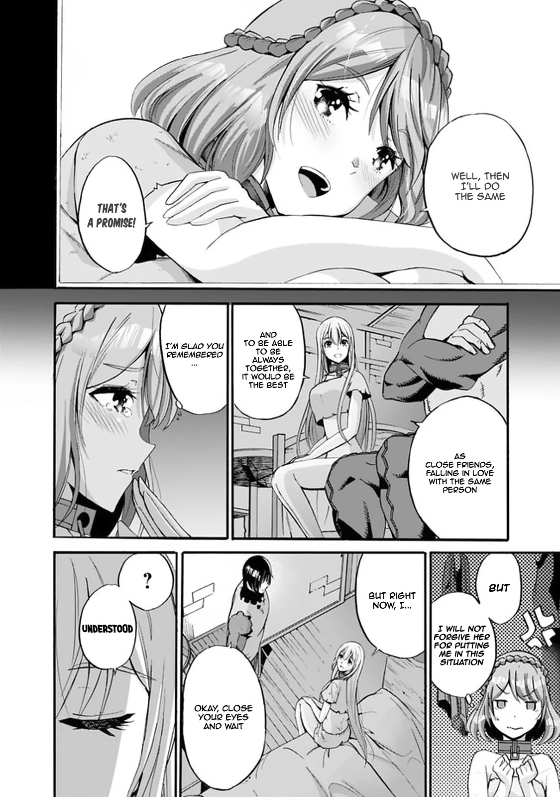 Uragirareta S Rank Boukensha no Ore wa, Aisuru Dorei no Kanojora to Tomoni Dorei dake no Harem Guild o Tsukuru - Chapter 12: The Room, The Blindfold, And Me - picture 4