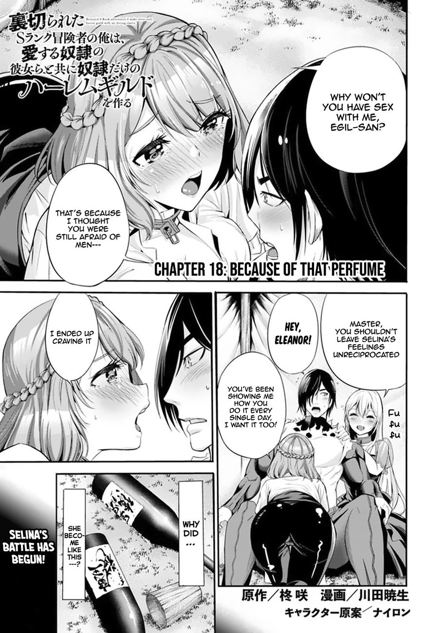 Uragirareta S Rank Boukensha no Ore wa, Aisuru Dorei no Kanojora to Tomoni Dorei dake no Harem Guild o Tsukuru - Chapter 18 - picture 0