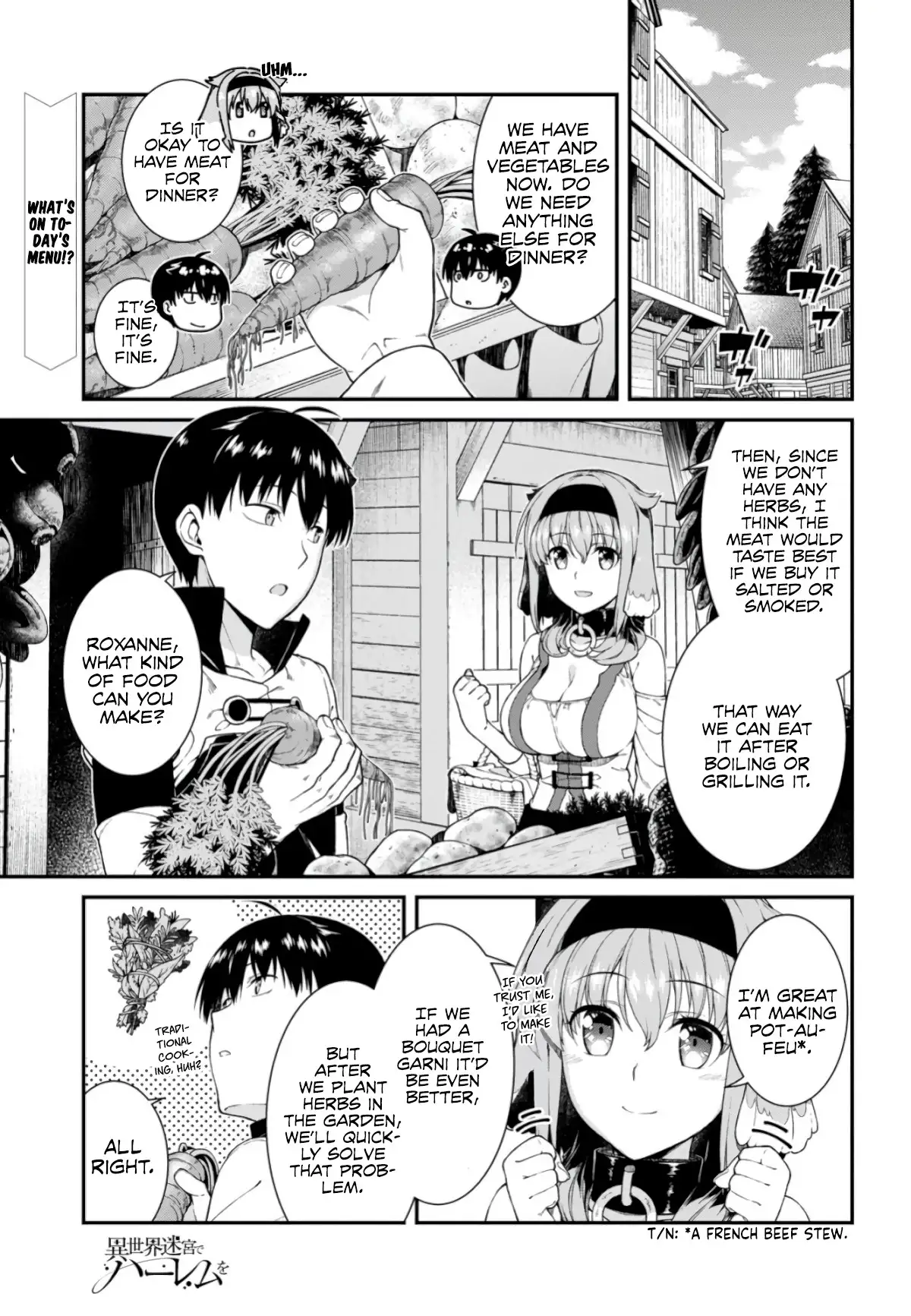 Isekai Meikyuu de Harem wo - Chapter 27 - picture 1