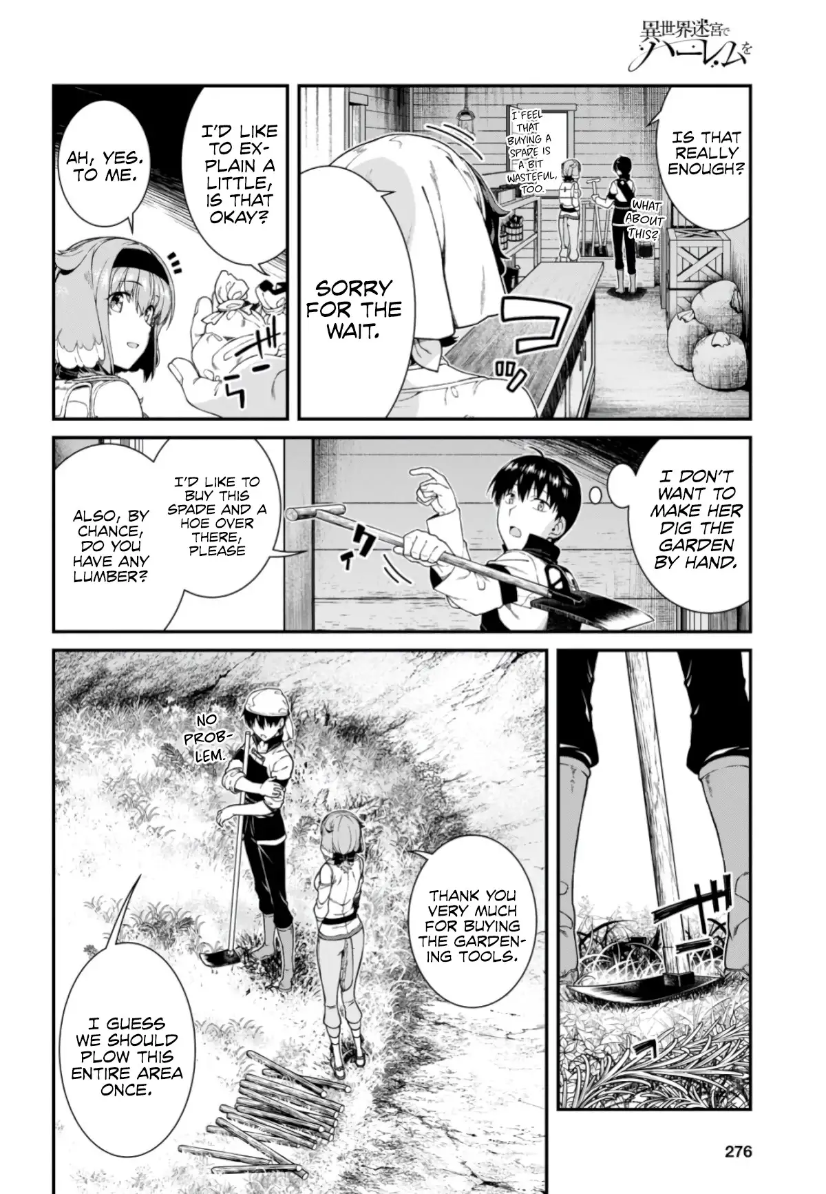 Isekai Meikyuu de Harem wo - Chapter 27 - picture 28