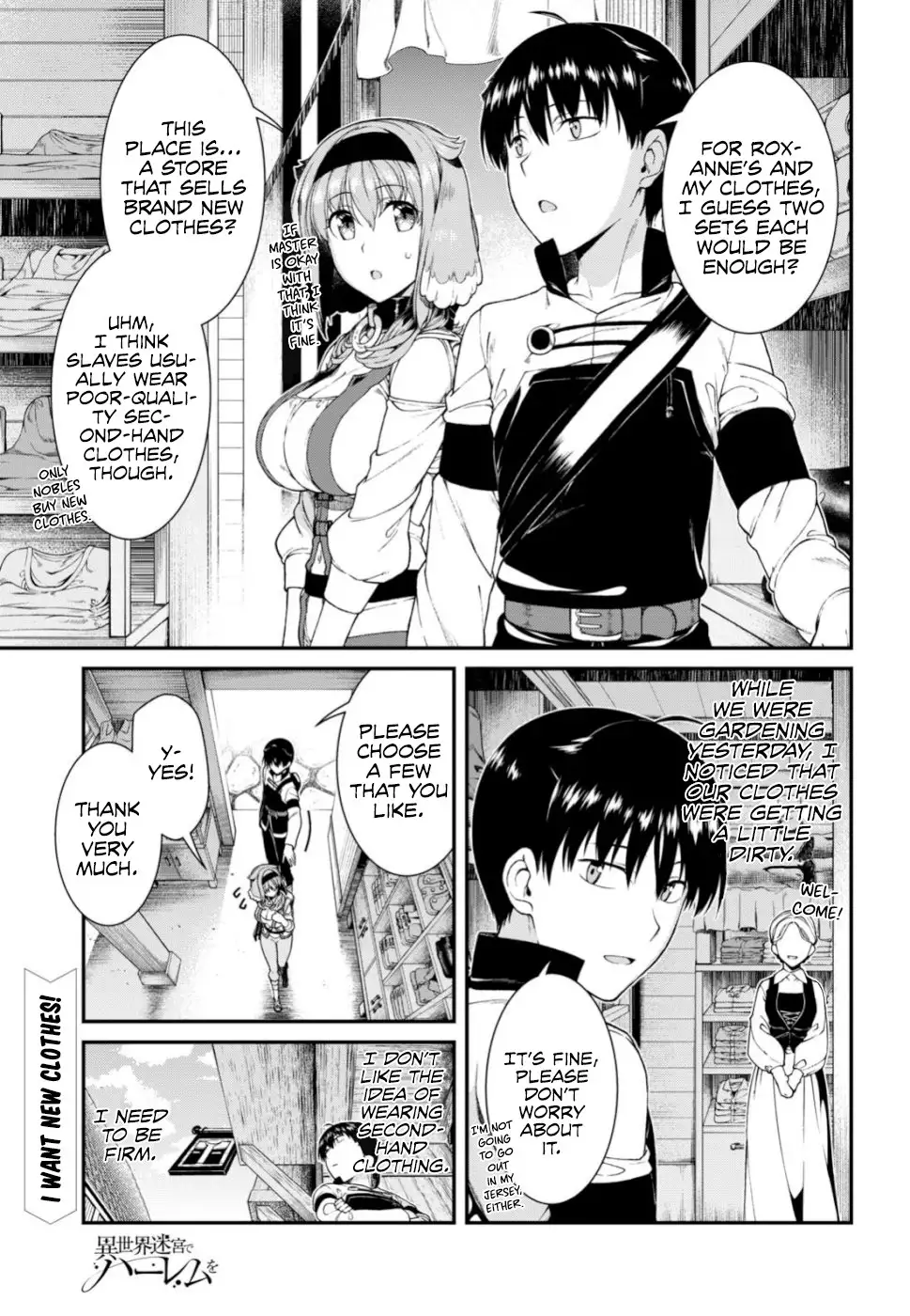 Isekai Meikyuu de Harem wo - Chapter 28 - picture 1