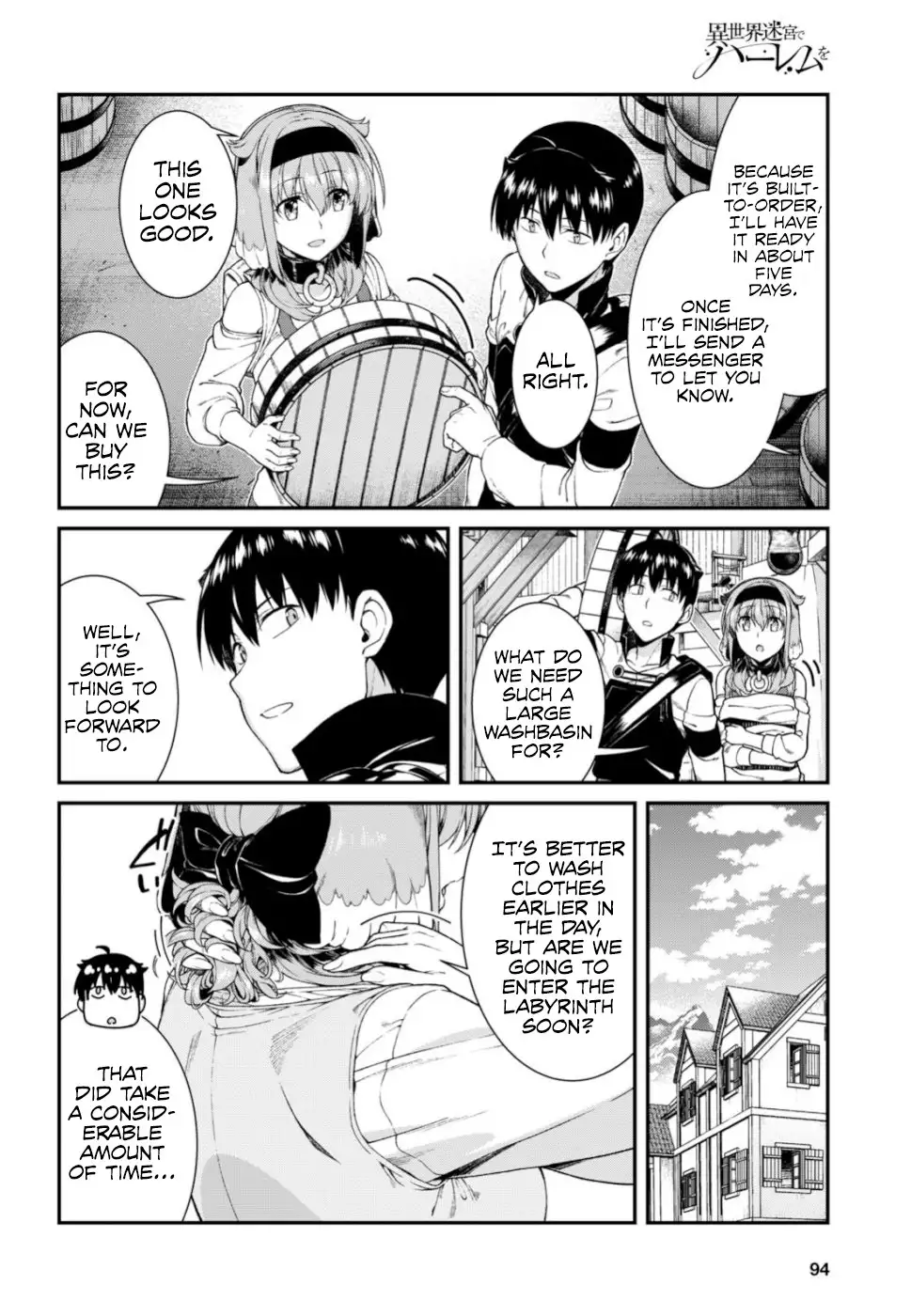 Isekai Meikyuu de Harem wo - Chapter 28 - picture 8