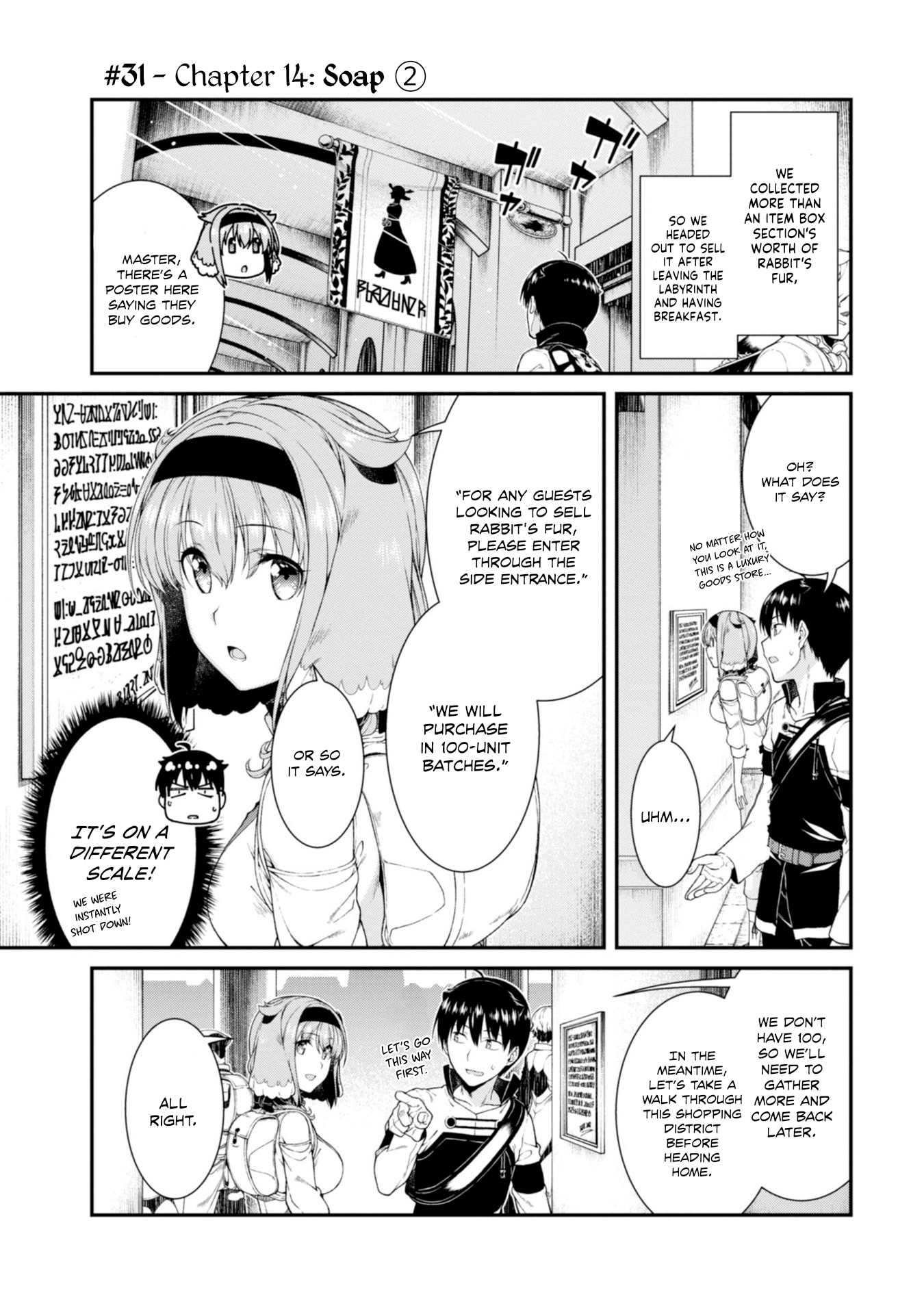 Isekai Meikyuu de Harem wo - Chapter 31 - picture 1