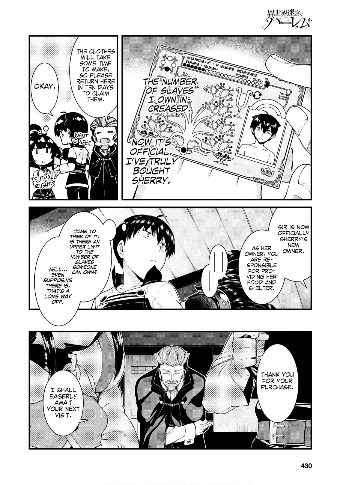 Isekai Meikyuu de Harem wo - Chapter 38 - picture 23