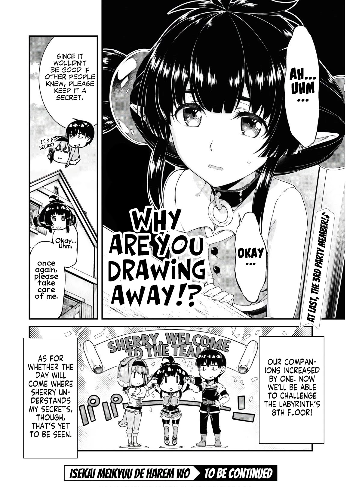 Isekai Meikyuu de Harem wo - Chapter 38 - picture 33