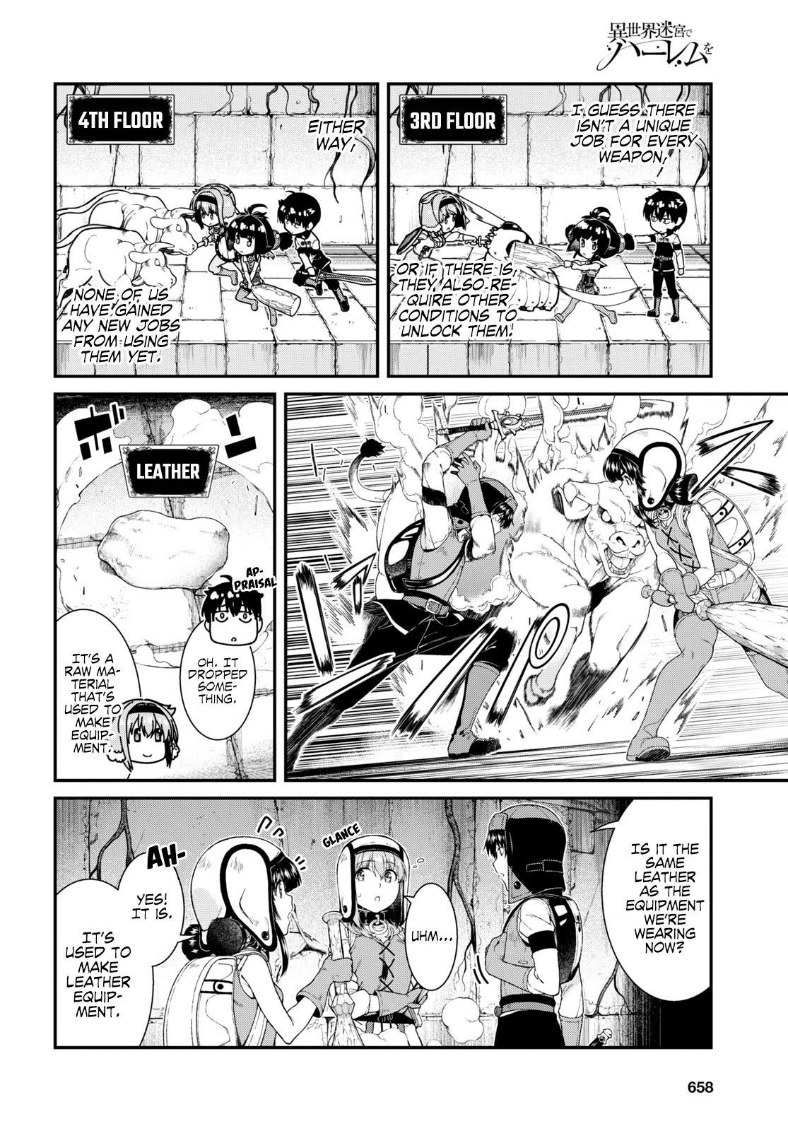 Isekai Meikyuu de Harem wo - Chapter 45 - picture 7