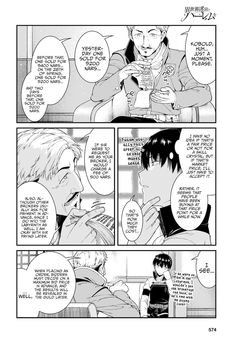 Isekai Meikyuu de Harem wo - Chapter 52 - picture 8