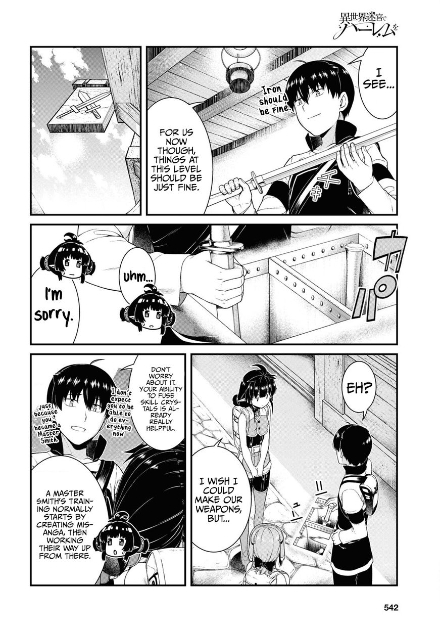 Isekai Meikyuu de Harem wo - Chapter 58 - picture 4