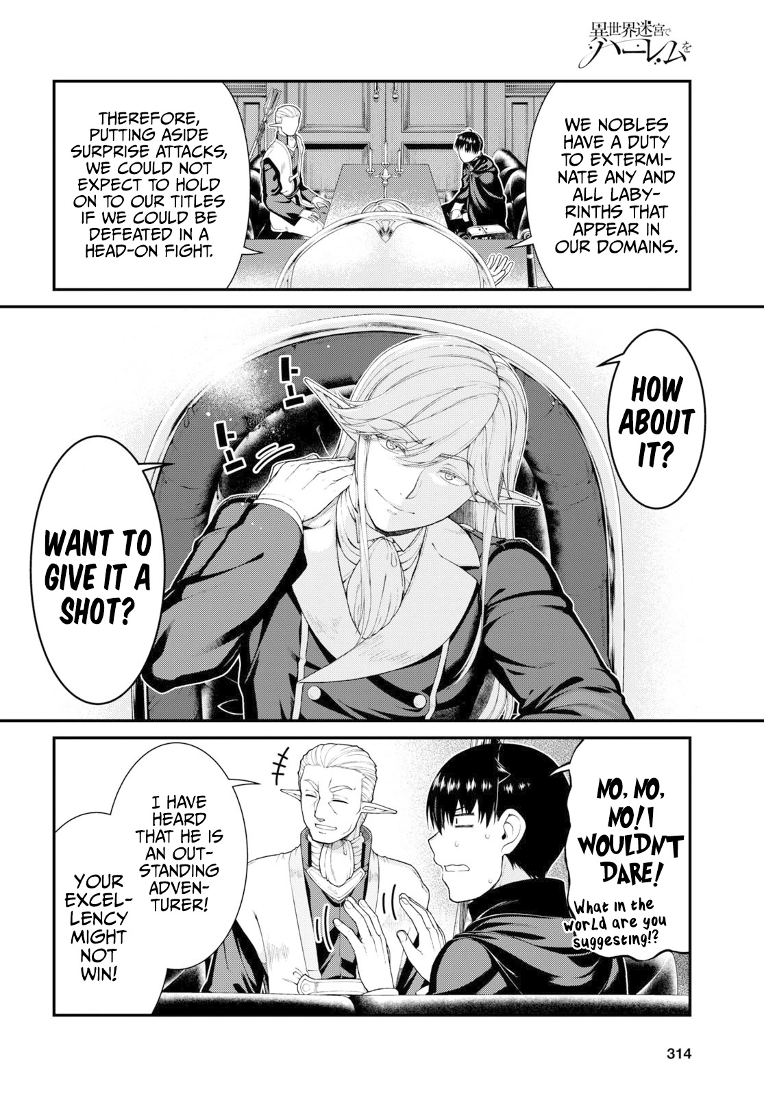 Isekai Meikyuu de Harem wo - Chapter 64 - picture 4