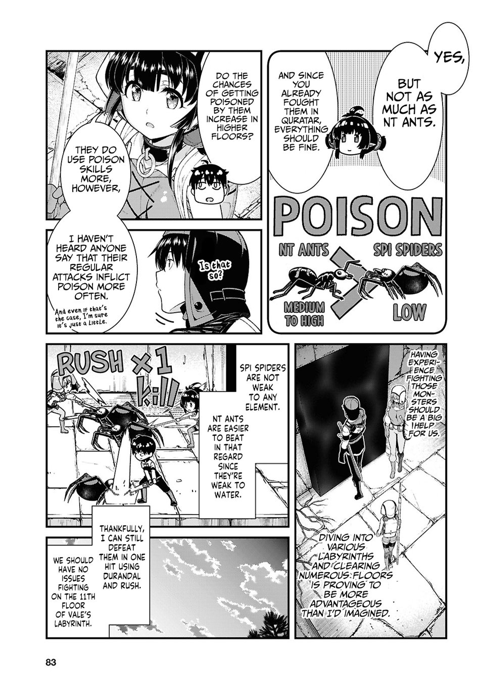 Isekai Meikyuu de Harem wo - Chapter 85 - picture 3