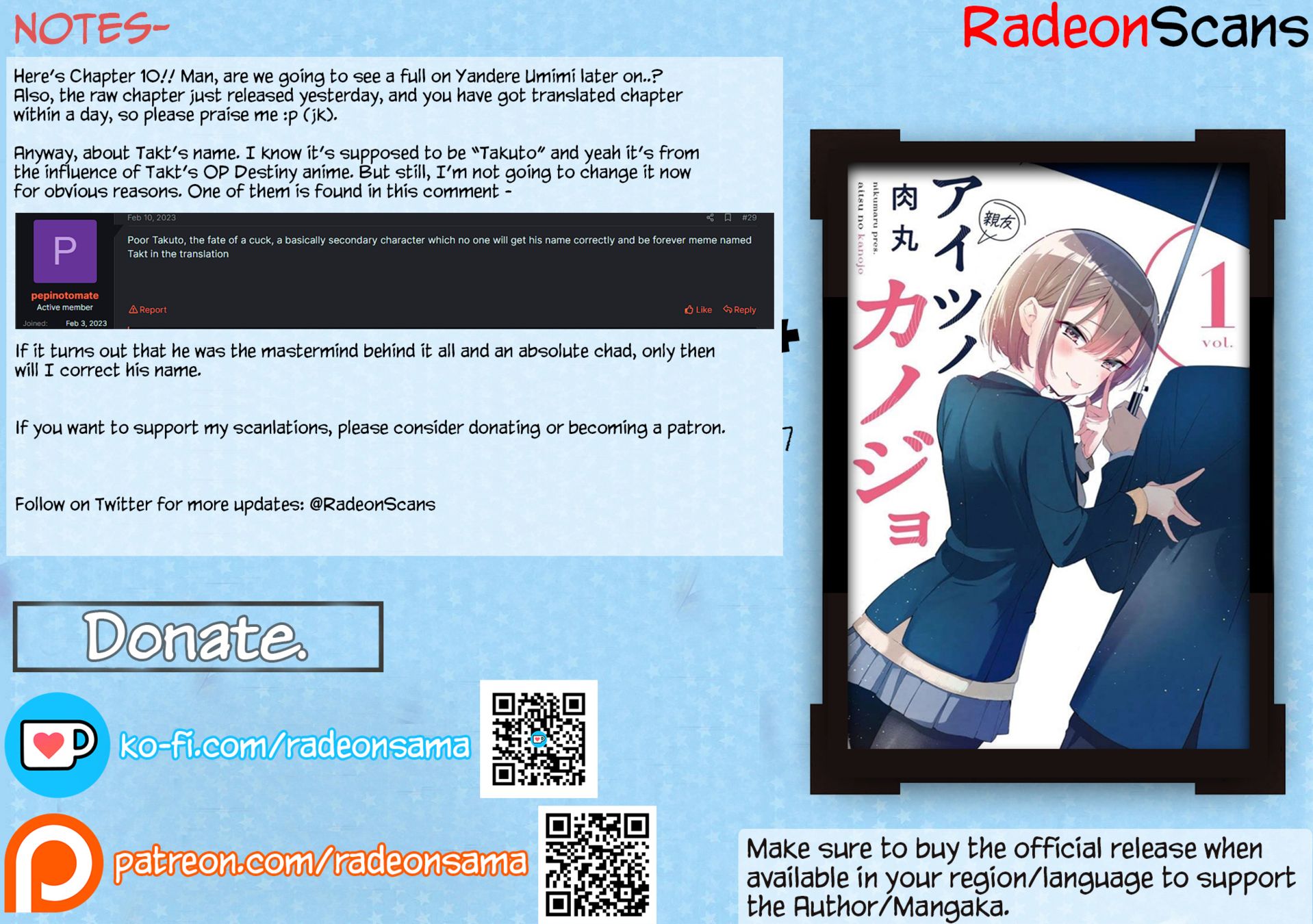 Aitsu no Kanojo - Chapter 10 - picture 18