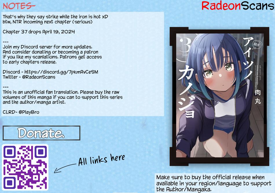 Aitsu no Kanojo - Chapter 36 - picture 18