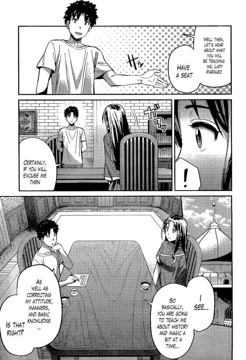 Risou no Himo Seikatsu - Chapter 6 : The Lecture On Magic - picture 4