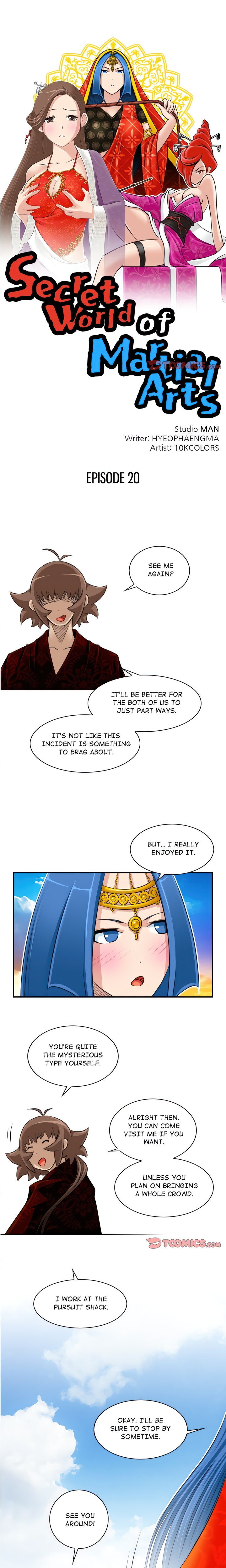 Secret World of Martial Arts - Chapter 20 - picture 1