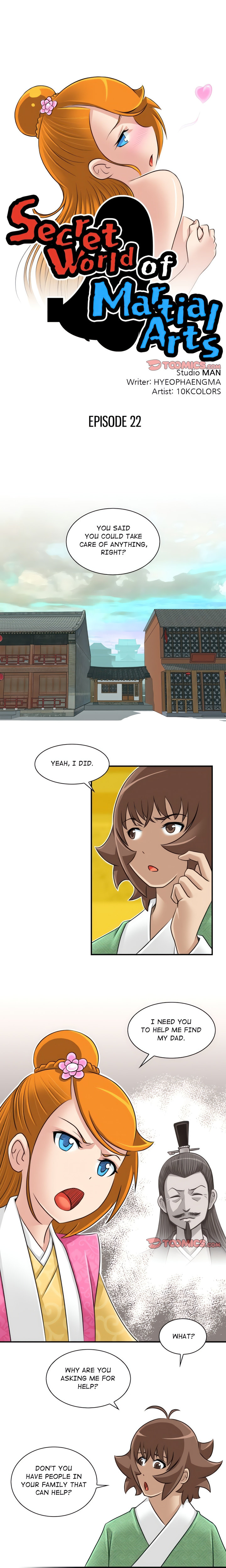 Secret World of Martial Arts - Chapter 22 - picture 1