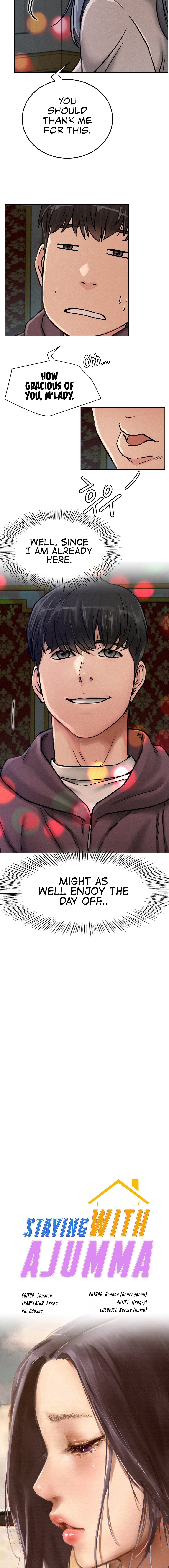 Staying with Ajumma - Chapter 73 - picture 8