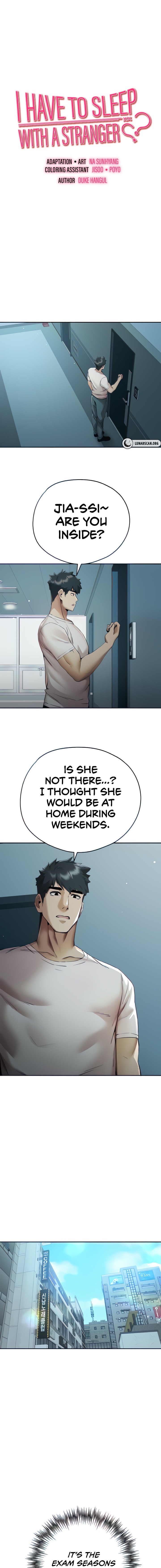 I Have To Sleep With A Stranger? - Chapter 34 - picture 0