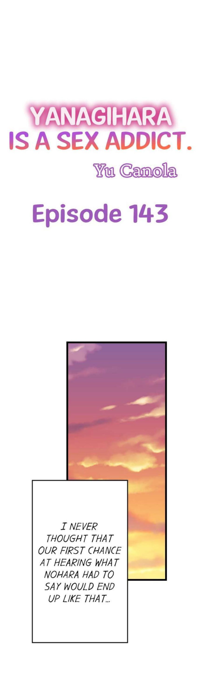 Yanagihara Is a Sex Addict. - Chapter 143 - picture 0