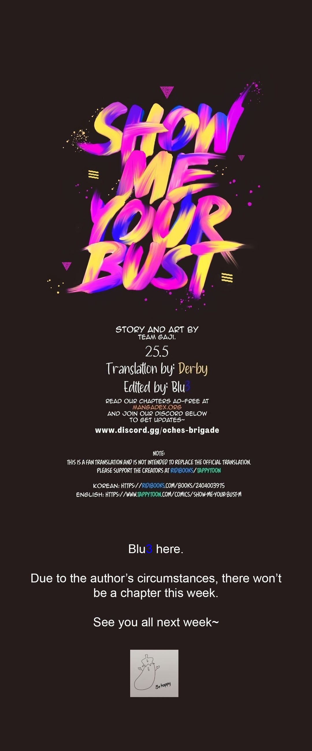Show Me Your Bust - Chapter 25.5 - picture 0