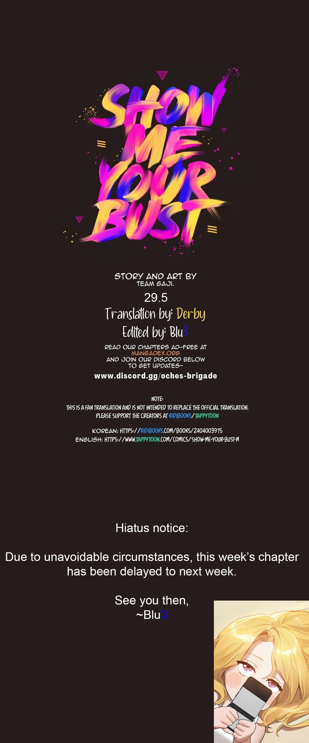 Show Me Your Bust - Chapter 29.5 - picture 0