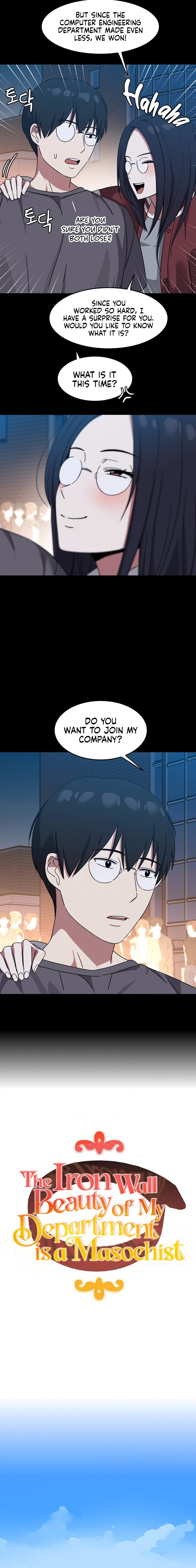 The Iron-Wall Beauty of My Department is a Masochist?! - Chapter 10 - picture 1