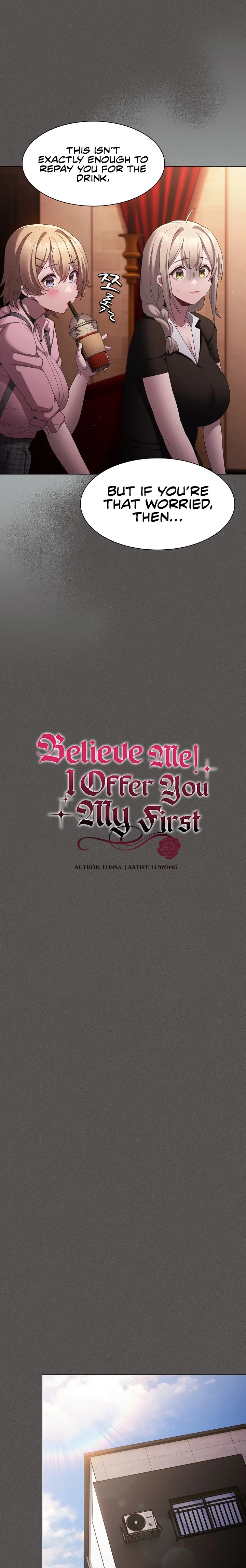 Believe Me! I Offer You My First - Chapter 10 - picture 12