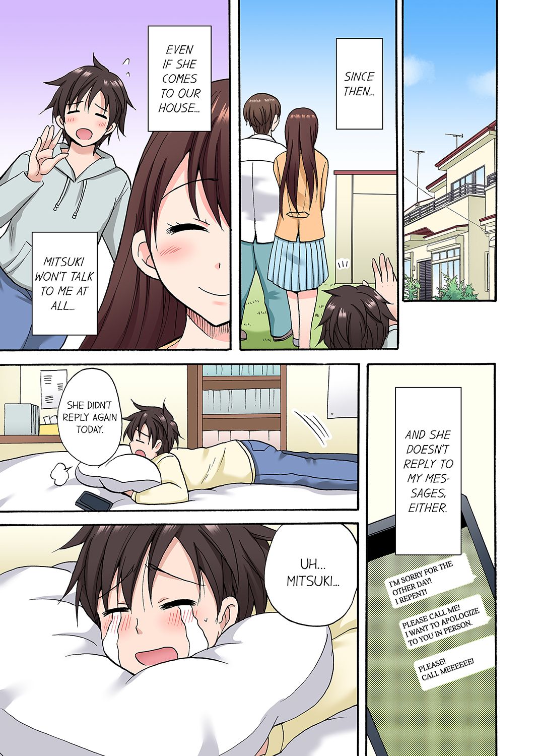 You Said Just the Tip… I Asked My Brother’s Girlfriend to Have Sex With Me Without a Condom!! - Chapter 40 - picture 0