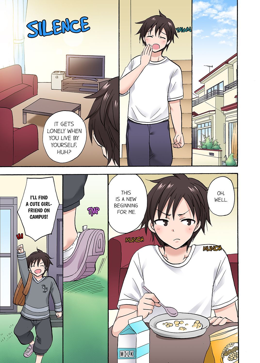 You Said Just the Tip… I Asked My Brother’s Girlfriend to Have Sex With Me Without a Condom!! - Chapter 54 - picture 0