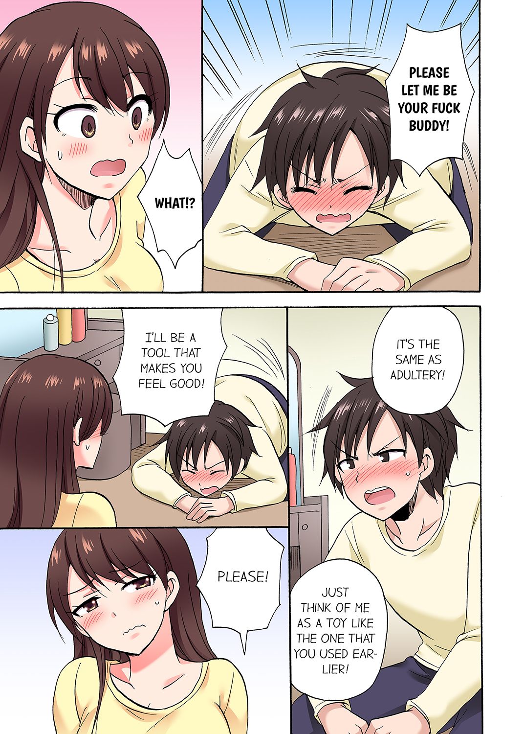 You Said Just the Tip… I Asked My Brother’s Girlfriend to Have Sex With Me Without a Condom!! - Chapter 57 - picture 0