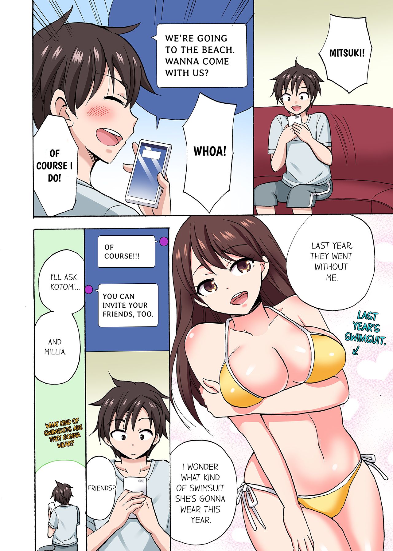 You Said Just the Tip… I Asked My Brother’s Girlfriend to Have Sex With Me Without a Condom!! - Chapter 70 - picture 5