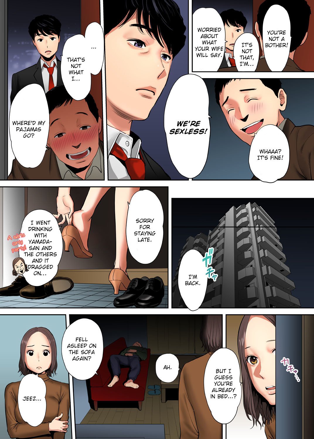 I’m Cumming From my Husband’s Subordinate - Chapter 1 - picture 4