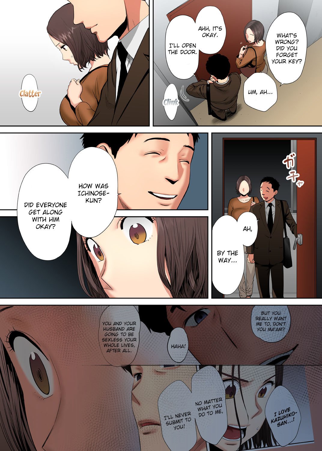 I’m Cumming From my Husband’s Subordinate - Chapter 3 - picture 1