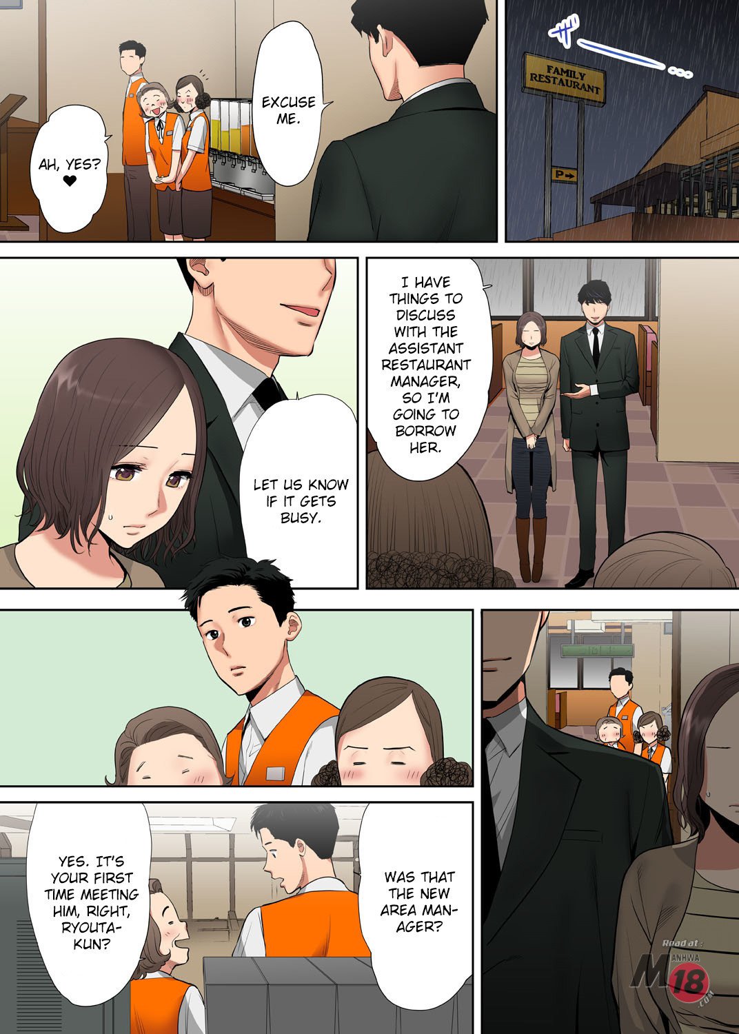 I’m Cumming From my Husband’s Subordinate - Chapter 4 - picture 0