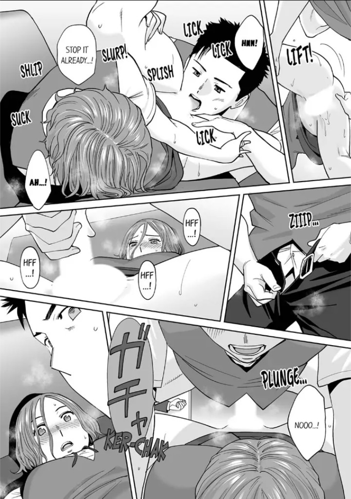 I’m Cumming From my Husband’s Subordinate - Chapter 15 - picture 1