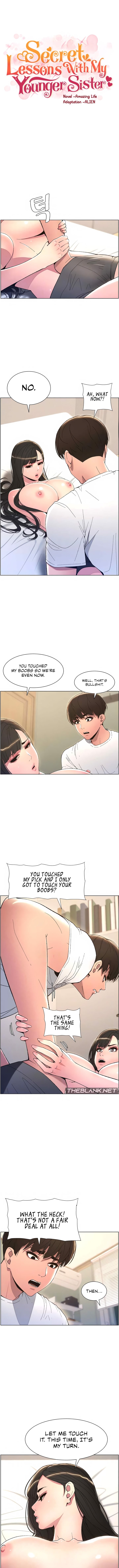 A Secret Lesson With My Younger Sister - Chapter 10 - picture 1
