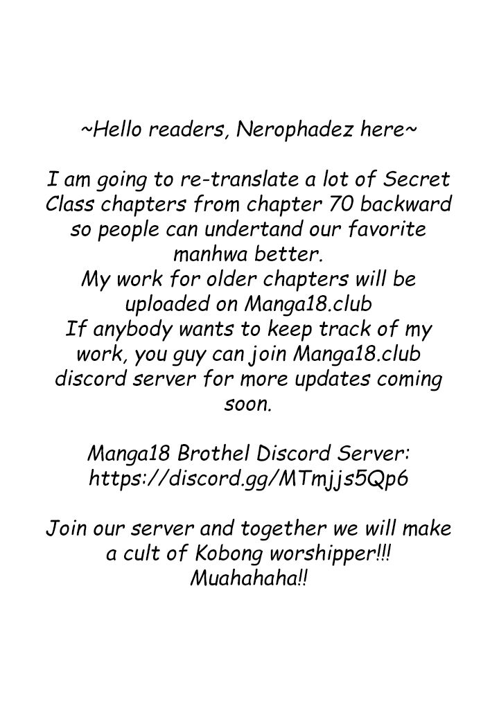 Secret Class - Chapter 71 - picture 0