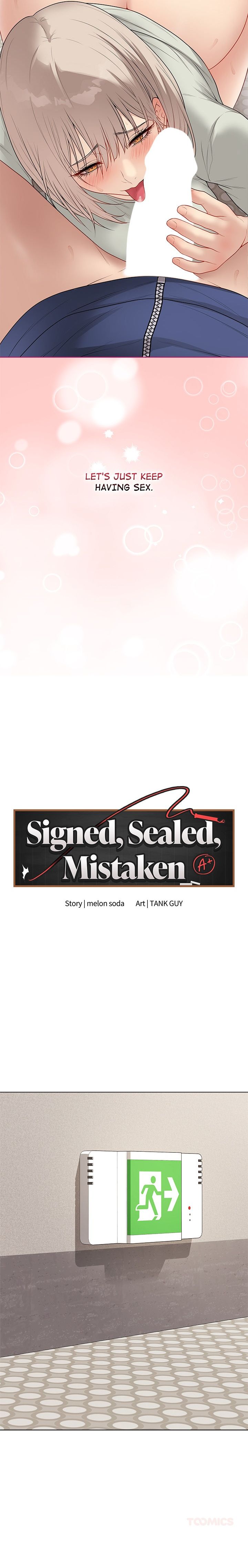 Signed, Sealed, Mistaken - Chapter 28 - picture 1