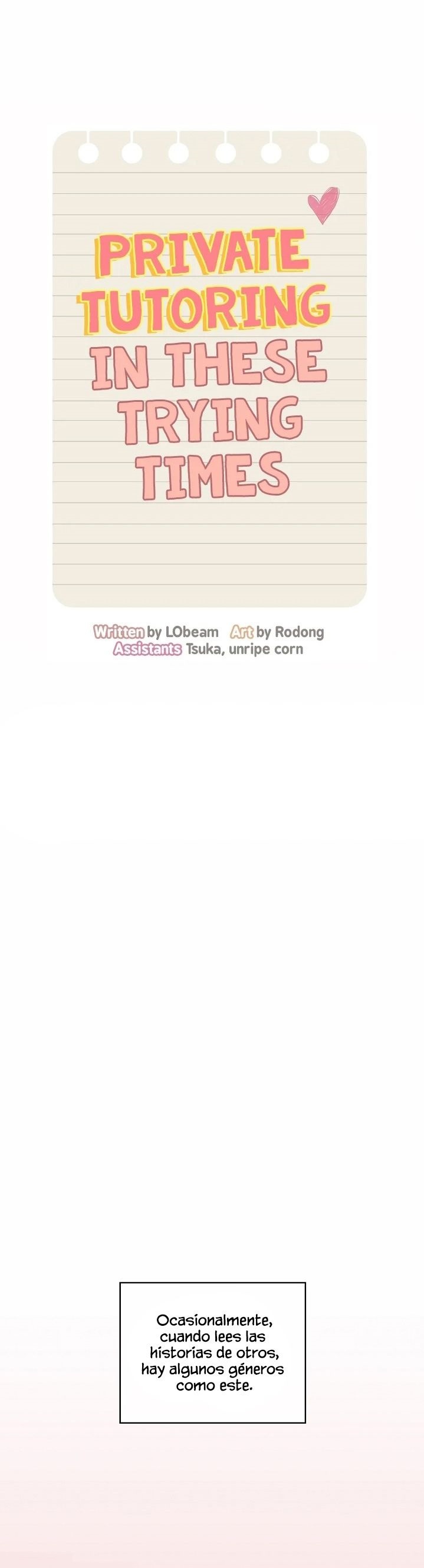 Private Tutoring In Pandemic RAW - Chapter 64 - picture 0