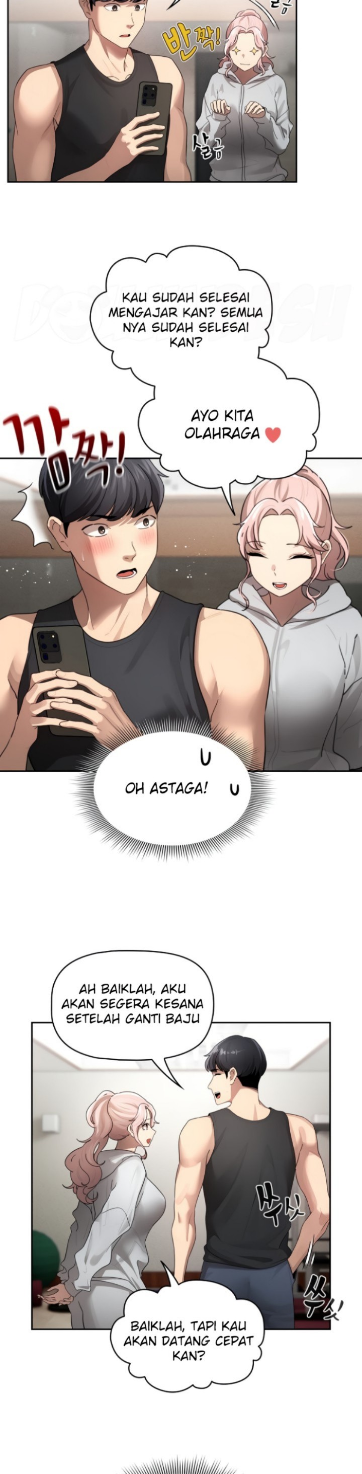Private Tutoring In Pandemic RAW - Chapter 103 - picture 1