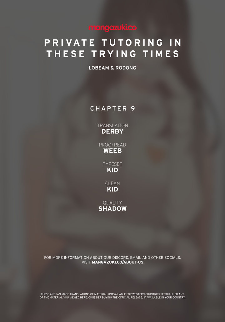 Private Tutoring in These Trying Times - Chapter 9 - picture 0