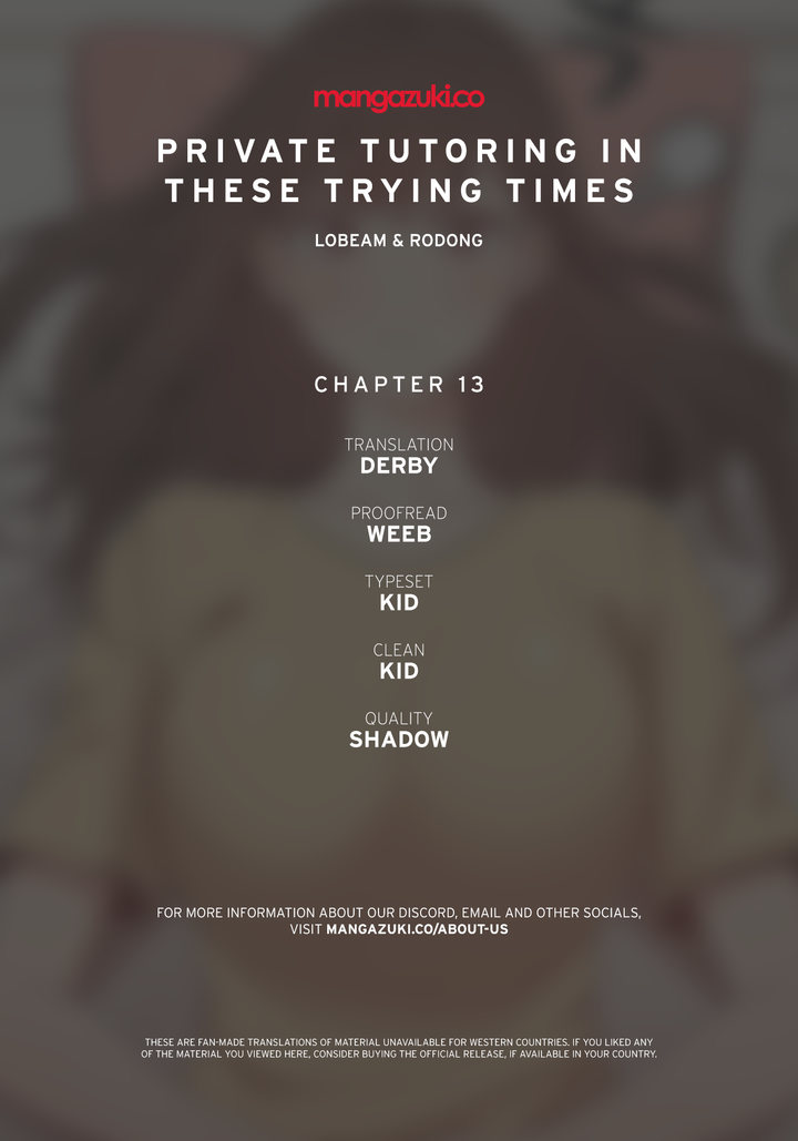 Private Tutoring in These Trying Times - Chapter 13 - picture 0