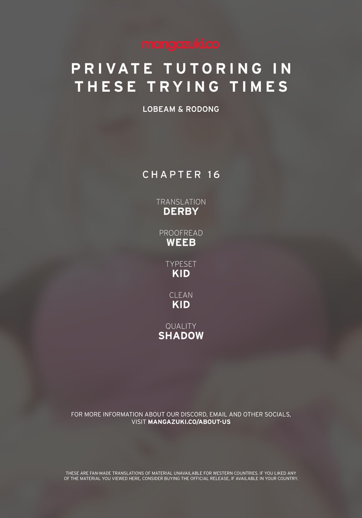 Private Tutoring in These Trying Times - Chapter 16 - picture 0