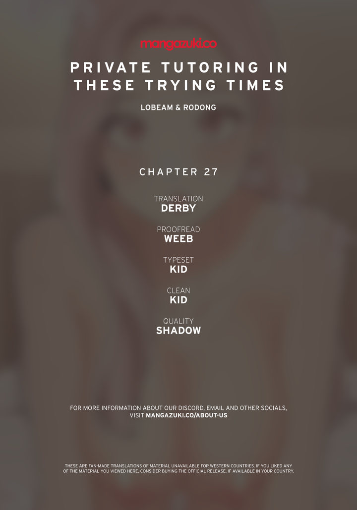 Private Tutoring in These Trying Times - Chapter 27 - picture 0