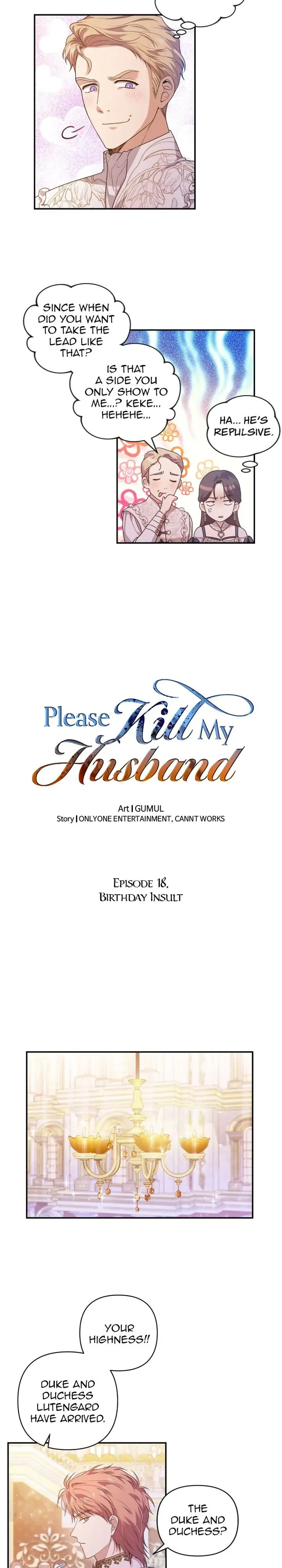 Please Kill My Husband - Chapter 18 - picture 2