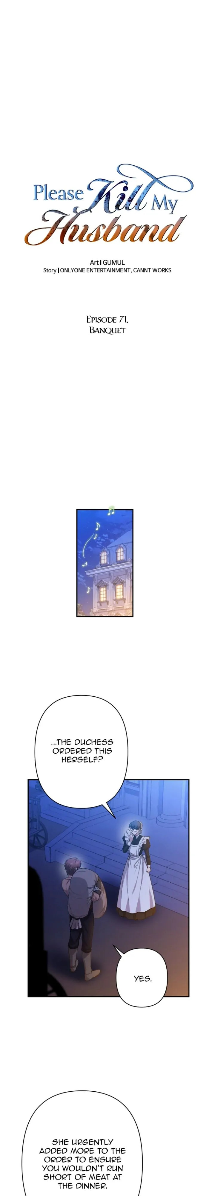 Please Kill My Husband - Chapter 71 - picture 0