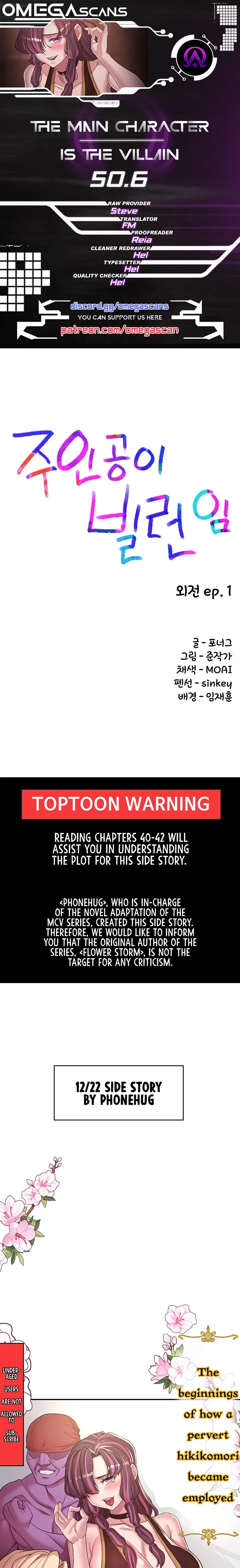 The Main Character is the Villain - Chapter 50.6 - picture 0
