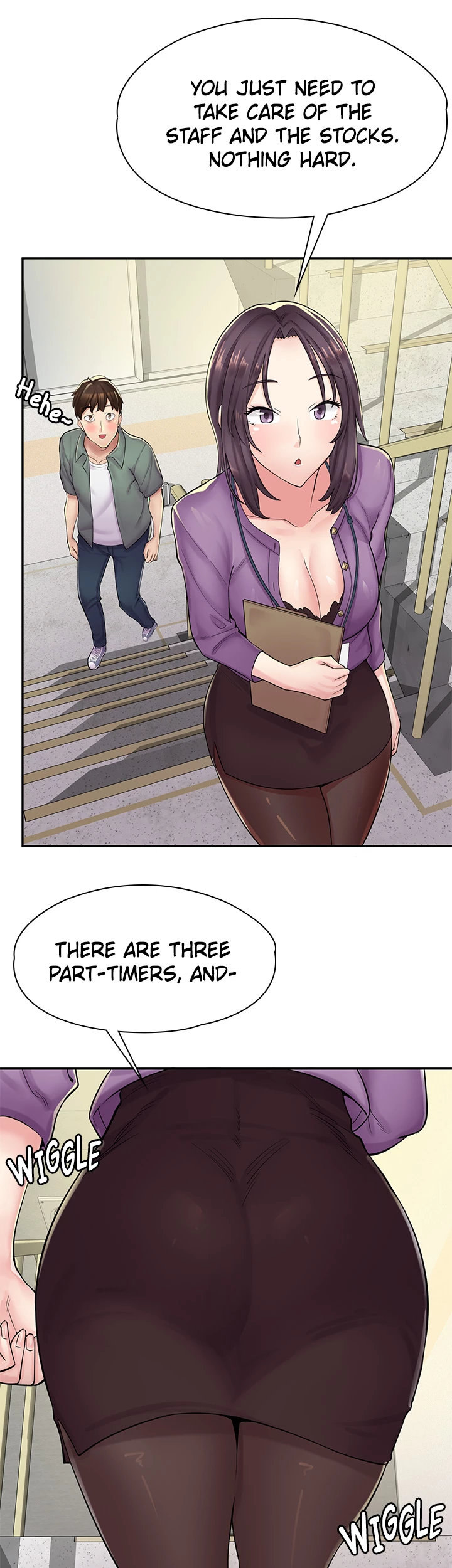 Erotic Manga Café Girls - Chapter 1 - picture 43