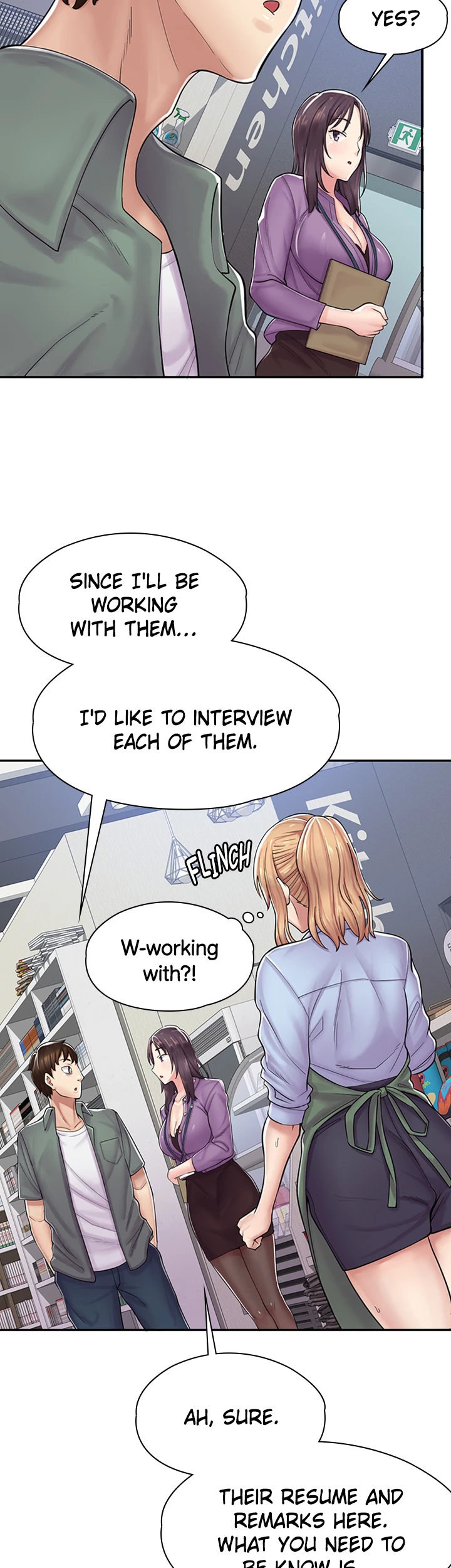 Erotic Manga Café Girls - Chapter 1 - picture 61