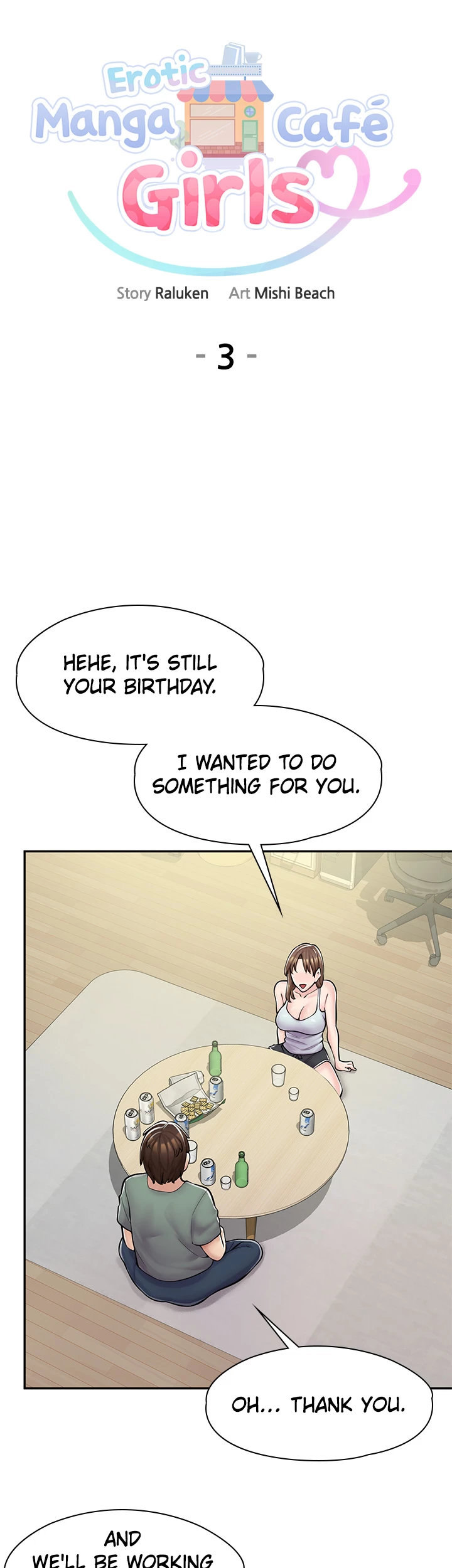 Erotic Manga Café Girls - Chapter 3 - picture 4